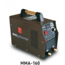 MMA-160 เครื่องเชื่อมไฟฟ้าระบบอินเวอร์เตอร์ ขนาดลวดเชื่อม 2.6-3.2 มม. BIGPOWER