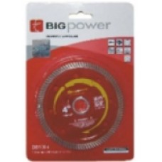 DB100-T ใบเพชรตัดหินอ่อน/คอนกรีต 4"x รู20mm. (ก้างปลาบาง) BIGPOWER DB100-T ใบเพชรตัดหินอ่อน/คอนกรีต 4"x รู20mm. (ก้างปลาบาง) BIGPOWER