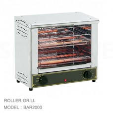 ROL1-BAR2000 เตาย่างและปิ้งขนมปังระบบ QUART TUBE ROLLERGRILL  