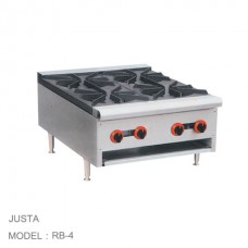 JTA1-RB-4 เตาแก๊สสำหรับทำอาหาร JUSTA 