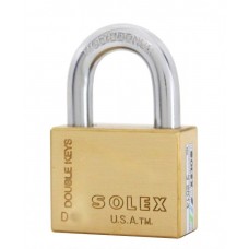 D กุญแจคล้อง รุ่น D (ระบบกุญแจสองร่อง) Solex โซเล็กซ์