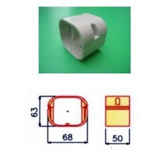 JOINT ST 65 (ABS) รางครอบท่อน้ำยาแอร์ 65 มิล ตราท็อป