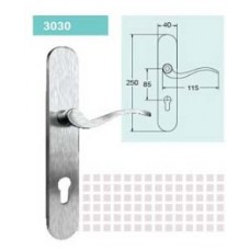 3030 Classic Zinc Alloy Handle for Mortise Lock มือจับซิงค์อัลลอย สำหรับมอร์ทิสล็อค Veco วีโก้