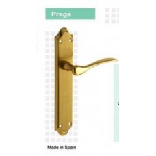 PRAGA Classic Brass Handle for Mortise Lock มือจับทองเหลือง สำหรับมอร์ทิสล็อค Veco วีโก้