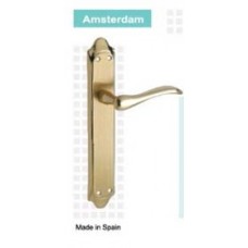 AMSTERDAM Classic Brass Handle for Mortise Lock มือจับทองเหลือง สำหรับมอร์ทิสล็อค Veco วีโก้
