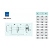 T60-High Security Double Profile Cylinder with Thumbturn ไส้กุญแจสองทางมีปุ่มบิดแบบความปลอดภัยสูง Veco วีโก้