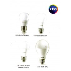 LED Bulb 4-40W E27 3000K 230V P45(APR) หลอดไฟแอลอีดี 4 วัตต์ Philips ฟิลิปส์