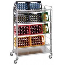 300084 รถเข็นลังเครื่องดื่ม Beverage crate trolley TGK400 Bartscher