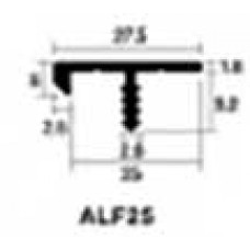 ALF25 คิ้วตัวทีแบบมีปีก1ข้าง