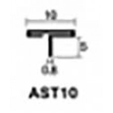 AST10 สแตนเลสตัวT ยาว2.44m. 