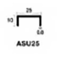 ASU25 สแตนเลสตัวU ยาว2.44m. 