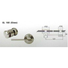 GL180 (GLass) GLASS SHOEER DOOR LOCK VVP