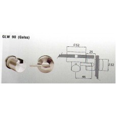 GLW90-1( Galss ) GLASS SHOEER DOOR LOCK VVP