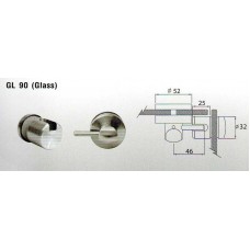 GL90 ( GLass ) GLASS SHOEER DOOR LOCK VVP