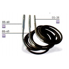 GS-45-6 สายจี้คอนกรีตขนาดหัวจี้ 45x494 มม. ความยาว 6 เมตร MIKASA