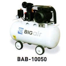 BAB-10050 ปั๊มลมสายพาน ขนาดถัง 50 ลิตร BIGAIR