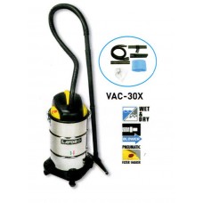 VAC-30X เครื่องดูดฝุ่นเปียก-แห้ง ขนาดถัง 30 ลิตร ลาเวอร์ LAVORPRO