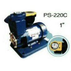 PS-220C ปั๊มเปลือยอัตโนมัติ ขนาด 1นิ้ว พร้อมเกย์วัดระดับน้ำ มิตซูโตโม MITSUTOMO