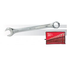 44952 CR-V Combination Wrench Set ชุดประแจแหวนข้างปากตาย 14ตัว/ชุด เน็ตโต้ NETTO