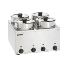 608035 หม้อไฟฟ้า Bain Marie Hotpot, 4x pot, 3,5l Bartscher