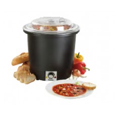 100048 เตาต้มนํ้าซุป Soup kettle, 10L, black Bartscher