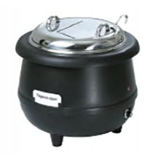 100047 เตาต้มนํ้าซุป Soup kettle Gourmet, 10L, black Bartscher
