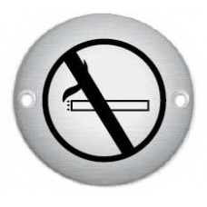 แผ่นป้ายสัญลักษณ์วงกลม Symbol No Smoking/ห้ามสูบบุหรี่