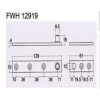 FWH12919 บานพับด้านข้าง VECO วีโก้ 