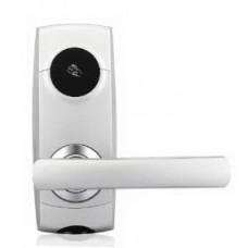 PR-6E3-silver-Digital resident door lock(Card/Mechanical Key-ประตู ล๊อคดิจิตอล -Veco วีโก้ -สีเงิน