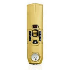 PR-6U2-Brass-Digital resident door lock(Fingerprint/password/Mechanical Key)-ประตู ล๊อคดิจิตอล -Veco วีโก้ -สีทองเหลือง