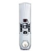 PR-6U2-silver-Digital resident door lock(Fingerprint/password/Mechanical Key-ประตู ล๊อคดิจิตอล -Veco วีโก้ -สีเงิน