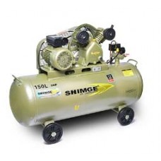 S371-SGJ2051A-150       ปั้มลมขับสายพาน รุ่น 2HP150L-1PH      SHIMGE