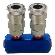 K122-1010 ข้อต่อลม 2 ทางแบน รุ่น SML(A) 1/4" KOYO โกโย