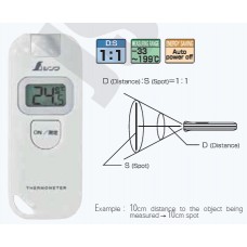 73038 เครื่องวัดอุณภูมิด้วยแสงอินฟราเรด 91X36X15 SHINWA