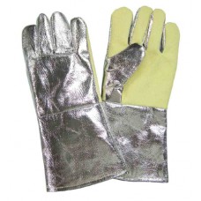 Aluminized Kevlar Gloves ถุงมือหนังอลูมิเนียม DELTAPLUS