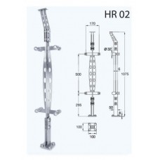 HR02 ราวมือจับ(ทรงกลม) VVP