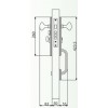Grip Handle Entrance Door Lock ชุดมือจับโยกแบบชุดประกบ  H8006  COLT