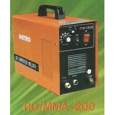 TIG / MMA Series Inversion DC Argon ARC Welder (MOSFET) "Metro" รุ่น TIG / MMA-200