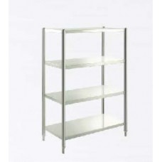 4-TIERS PLAIN SHELF  ชั้นเรียบ 4 ชั้น   - ตราเพชร