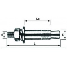 BA-1010 พุกสตัค M10 BA-TYPE SANKO ซันโก