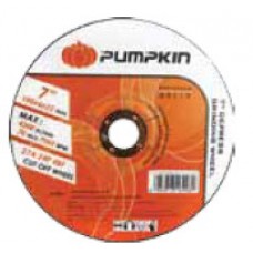 23113 แผ่นไฟเบอร์เจียรเหล็ก สีดำ พัมคิน PUMPKIN PTT-7DAB หนา 7 นิ้ว