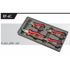 JE060909  รุ่น RP-4C ชุดคีม 4 ชิ้น เจอีเทค JETECH  (รายการอุปกรณ์ตู้เครื่องมือชุด)