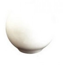 1PS05-WH ปุ่มจับเฟอร์นิเจอร์เซรามิคทรงกลม สีขาว Ceramic Knobs