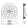 C022-BL อุปกรณ์เฟอร์นิเจอร์ ช่องร้อยสายไฟ