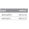 903.70.126 ลูกบิดสแตนเลสด้าน Hafele เฮเฟเล่