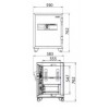 SB30D2 ตู้นิรภัยขนาดใหญ่ รุ่น 155 กก.รหัสดิจิตอล จอ LCD ยี่ห้อ PRESIDENT