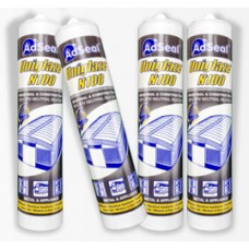 N100 AdSeal Uninglaze ซิลิโคนสำหรับงานโลหะ สีใส ขาว เทา ดำ 300ml ยี่ห้อ ADHESEAL