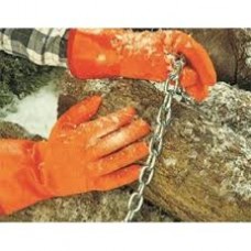 23-700 POLARGRIP ถุงมือเคลือบ PVC ซับในหนานุ่มป้องกันความเย็น Ansell