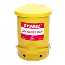 WA8109700Y OILY WASTE CAN ถังทิ้งขยะเคมี สี YELLOW SYSBEL