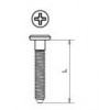 สกรูแบนหัวบวก 12.5 mm. (JCB)